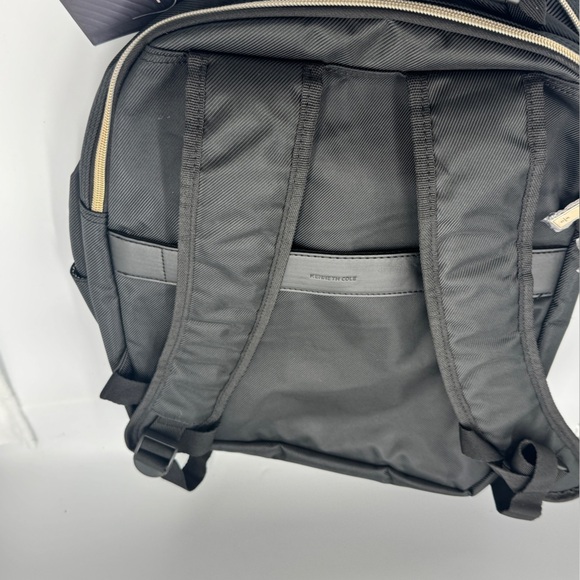 Kenneth Cole REACTION Women Chelsea Chevron 15" Laptop Tablet Backpack, Black - Picture 10 of 12